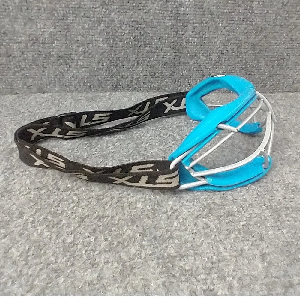 STX 4Sight Plus-S Youth Lacrosse Goggles Blue Silver ASTM F3077-17 Eye Protect